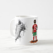 Mug Achraf Hakimi Morocco National Team Mug, Football  (Devant gauche)