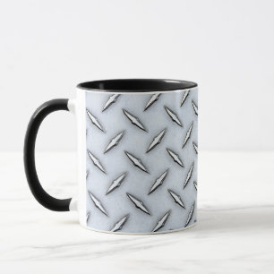 Mug Acier de plaque de diamant