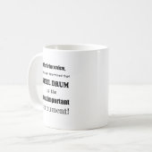 Mug Acier Drone Instrument le plus important (Devant gauche)