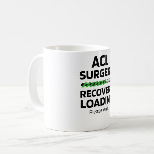 Mug ACL Surgery Recovery | ACL Knee Surgery Survivor (Devant gauche)