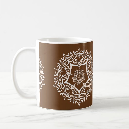 Mug Acorn Mandala (Gauche)