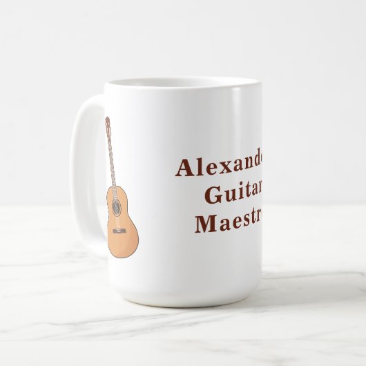 Mug Acoustic Guitar (Devant gauche)