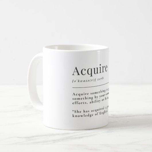 Mug acquérir (Devant gauche)
