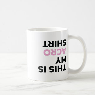 Mug Acro Yoga Drôle Rétro Gymnastique C'est Mon Acroti