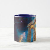 Mug Acropole du Parthénon La Grèce rencontre l'espace (Centre)