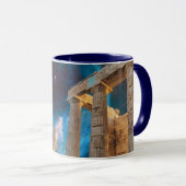 Mug Acropole du Parthénon La Grèce rencontre l'espace (Devant droit)