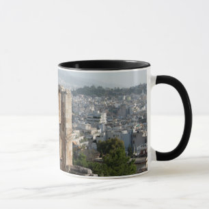 Mug Acropole ruines antiques surplombant Athènes