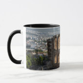 Mug Acropole ruines antiques surplombant Athènes (Gauche)