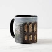 Mug Acropole ruines antiques surplombant Athènes (Devant gauche)