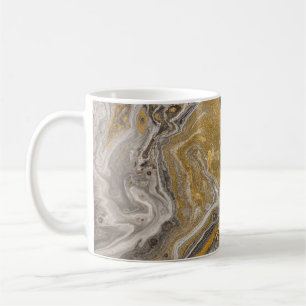 Mug Acrylique marbré, texture inspirée de la nature.