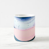 Mug acrylique, peinture, abstraite. Fermeture du table (Centre)