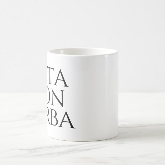 Mug Acta Non Verba (Centre)