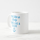 Mug Acte comme Madame Funny Quote (Devant gauche)