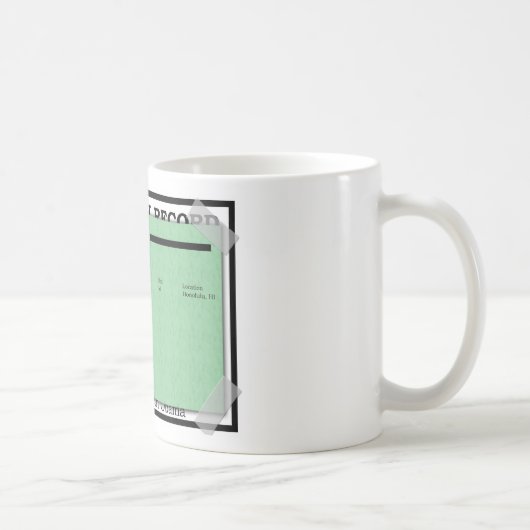 Mug Acte de naissance de Barack Obama (Droite)