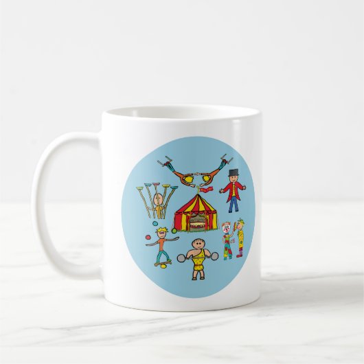 Mug Actes du cirque (Gauche)
