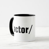 Mug Acteur (Devant gauche)