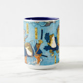 Mug Acteur de Kabuki grenouille, Kuniyoshi, Ukiyo-e (Centre)