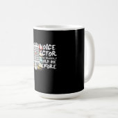 Mug Acteur vocal avant (Devant droit)