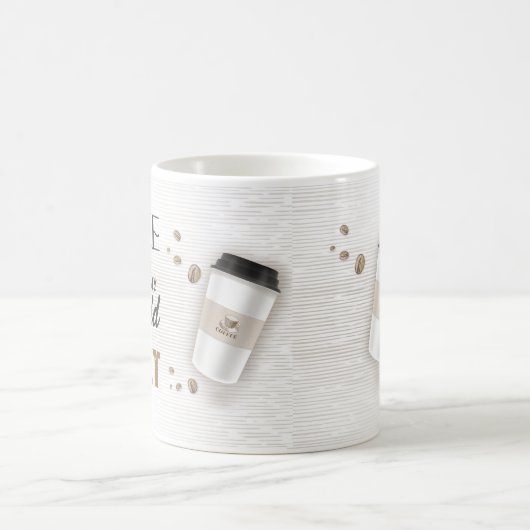 Mug Actif liquide de café comptable (Centre)