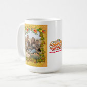 Mug Action de grâce Automne Feuille d'érable et Tourne (Devant gauche)