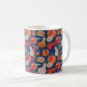 Mug Action de grâce. Chute. avec citrouille.  (Devant droit)