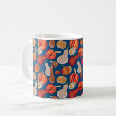 Mug Action de grâce. Chute. avec citrouille.  (Devant gauche)