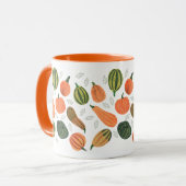 Mug Action de grâce citrouille automne (Devant gauche)