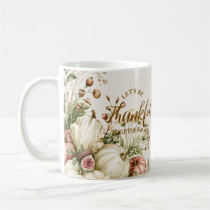 Mug Action de grâce de citrouille botanique patrimonia
