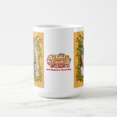 Mug Action de grâce, feuilles d'érable, citrouilles et (Centre)