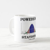 Mug Actionné par des statistiques (humour de stat) (Devant gauche)