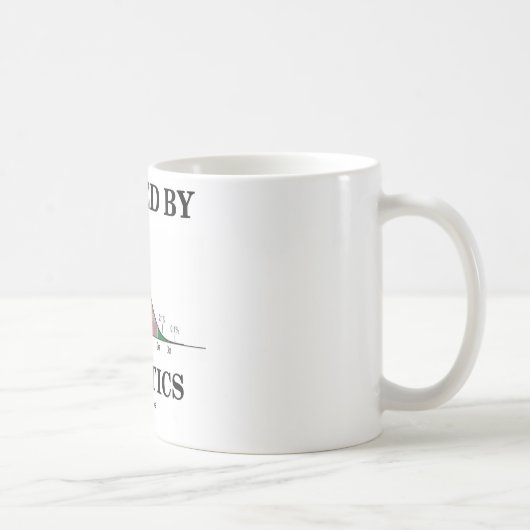 Mug Actionné par des statistiques (humour de stat) (Droite)