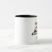 Mug activé en mode bas - Drôle factice fentes de c (Centre)
