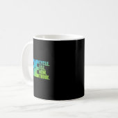Mug Activisme de l'environnement Recycler Réutiliser R (Devant gauche)