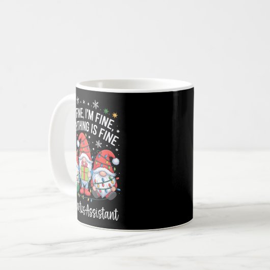 Mug Activities Istant Gnome Everything Is Fine Christm (Devant gauche)