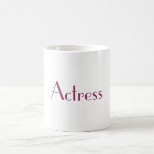 Mug Actrice