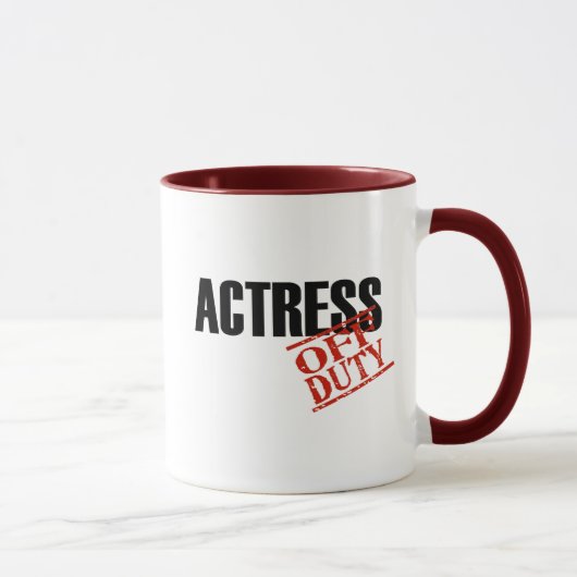 Mug Actrice (Droite)