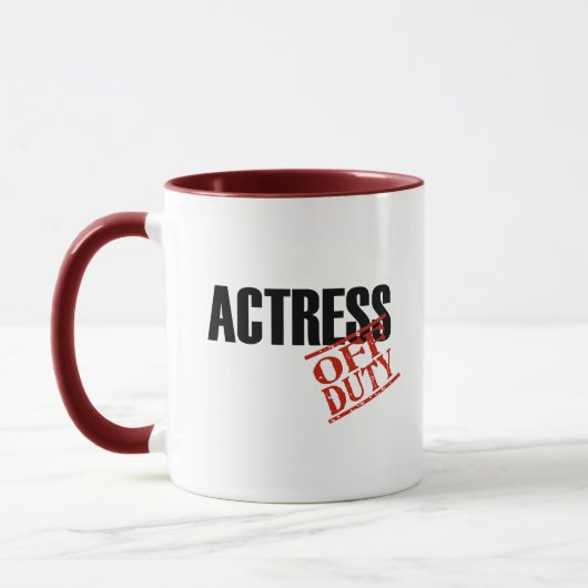 Mug Actrice (Gauche)