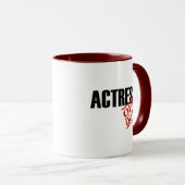 Mug Actrice (Devant droit)