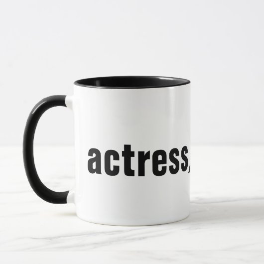 Mug Actrice (Gauche)