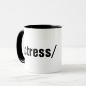 Mug Actrice (Devant gauche)