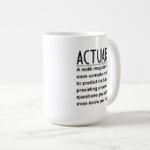 Mug Actuaire (Devant droit)