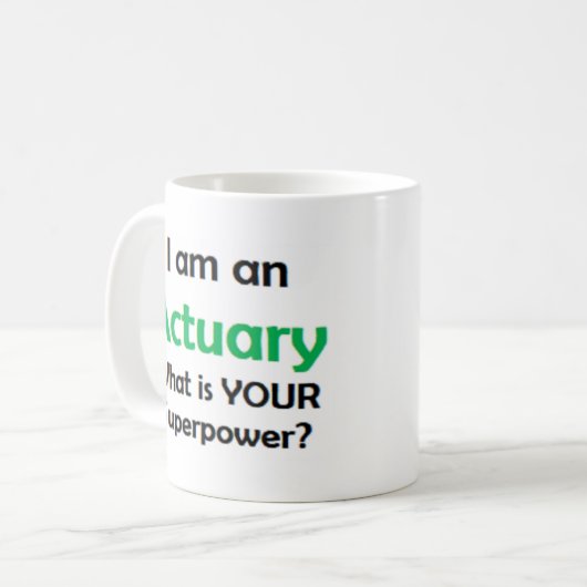 Mug actuaire (Devant gauche)