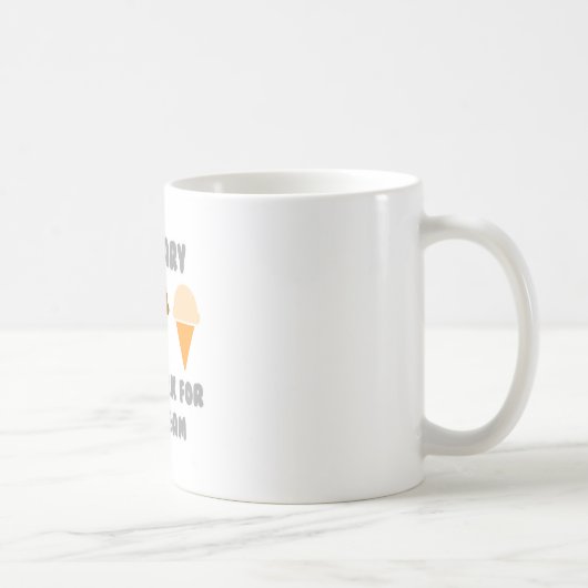 Mug Actuaire ... Fonctionnera Pour La Crème De Glace (Droite)