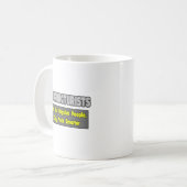 Mug Acupuncturistes .. Plus intelligent (Devant gauche)