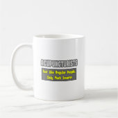 Mug Acupuncturistes .. Plus intelligent (Gauche)