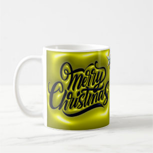 Mug AD 025 - Graphisme numérique de Noël joyeux Noël