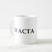 Mug Ad acta (Devant gauche)