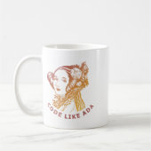 Mug Ada Lovelace Dawn Gradient Code Like Ada  (Gauche)