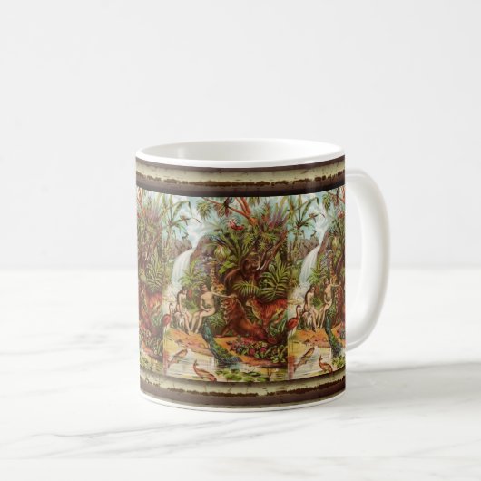 Mug Adam et Ève dans le jardin (Devant droit)