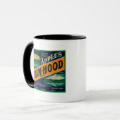 Mug Adam-Hood Apple Crate Label Hood River, OU (Devant gauche)